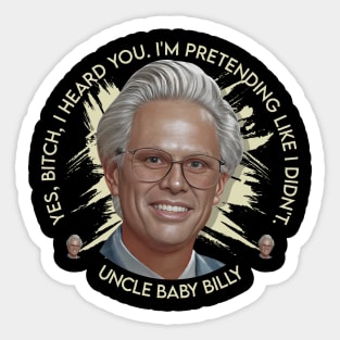 UNLCE BABY BILLY LIKE IT Sticker